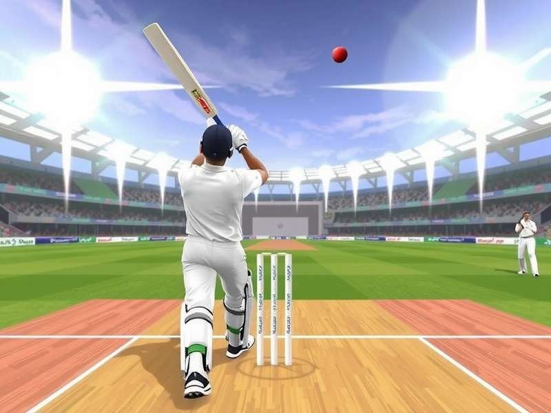 VR Cricket Hero India Batting Interface
